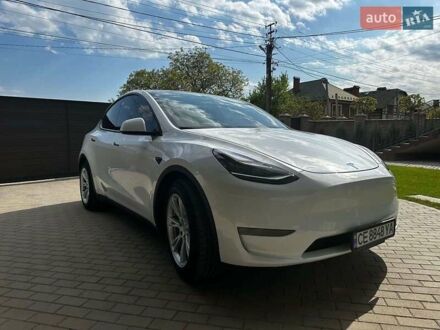 Тесла Model Y 2020 у Чернівцях на Automoto.ua Білий Тесла Model Y, об'ємом двигуна 0 л та пробігом 71 тис. км за 25000 $, фото 1 на Automoto.ua