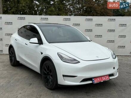 Білий Тесла Model Y, об'ємом двигуна 0 л та пробігом 117 тис. км за 17800 $, фото 1 на Automoto.ua