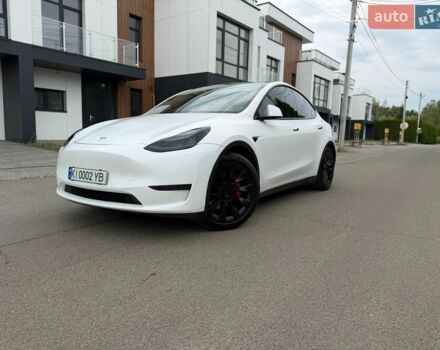 Белый Тесла Model Y, объемом двигателя 0 л и пробегом 161 тыс. км за 20000 $, фото 1 на Automoto.ua
