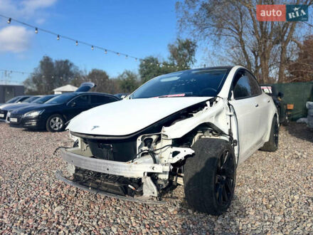 Білий Тесла Model Y, об'ємом двигуна 0 л та пробігом 70 тис. км за 14300 $, фото 1 на Automoto.ua