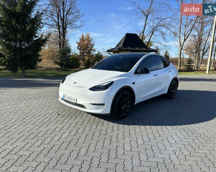 Білий Тесла Model Y, об'ємом двигуна 0 л та пробігом 85 тис. км за 22900 $, фото 1 на Automoto.ua