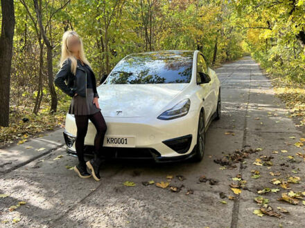 Тесла Model Y 2020 в Кривом Роге на Automoto.ua Белый Тесла Model Y, объемом двигателя 0 л и пробегом 126 тыс. км за 28800 $, фото 1 на Automoto.ua