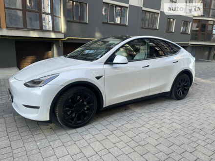 Білий Тесла Model Y, об'ємом двигуна 0 л та пробігом 68 тис. км за 29900 $, фото 1 на Automoto.ua