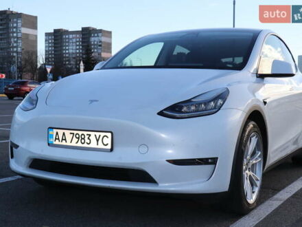 Белый Тесла Model Y, объемом двигателя 0 л и пробегом 162 тыс. км за 22500 $, фото 1 на Automoto.ua