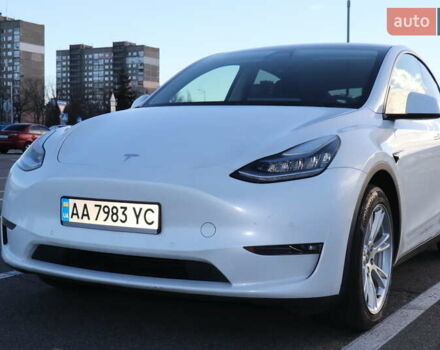 Белый Тесла Model Y, объемом двигателя 0 л и пробегом 162 тыс. км за 22500 $, фото 1 на Automoto.ua