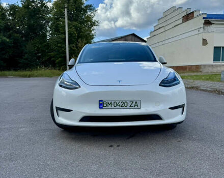 Білий Тесла Model Y, об'ємом двигуна 0 л та пробігом 100 тис. км за 23400 $, фото 1 на Automoto.ua