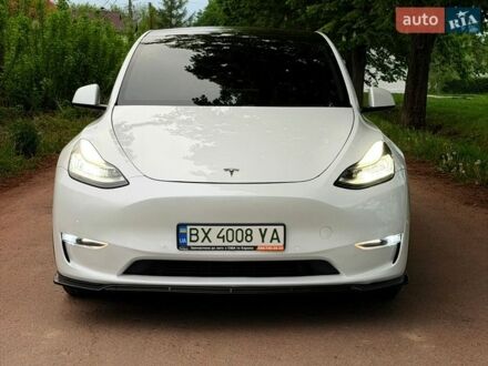 Белый Тесла Model Y, объемом двигателя 0 л и пробегом 71 тыс. км за 20999 $, фото 1 на Automoto.ua
