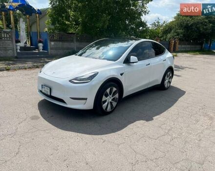 Білий Тесла Model Y, об'ємом двигуна 0 л та пробігом 67 тис. км за 25000 $, фото 1 на Automoto.ua