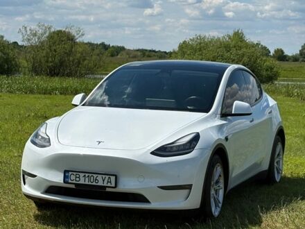 Білий Тесла Model Y, об'ємом двигуна 0 л та пробігом 133 тис. км за 20900 $, фото 1 на Automoto.ua