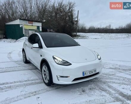 Белый Тесла Model Y, объемом двигателя 0 л и пробегом 186 тыс. км за 21600 $, фото 1 на Automoto.ua