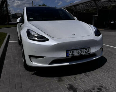 Белый Тесла Model Y, объемом двигателя 0 л и пробегом 79 тыс. км за 26400 $, фото 1 на Automoto.ua