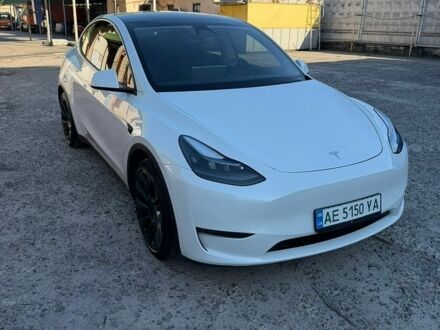 Белый Тесла Model Y, объемом двигателя 0 л и пробегом 151 тыс. км за 20900 $, фото 1 на Automoto.ua