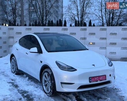 Белый Тесла Model Y, объемом двигателя 0 л и пробегом 159 тыс. км за 19500 $, фото 1 на Automoto.ua