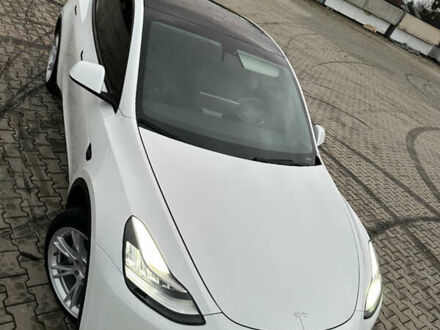 Белый Тесла Model Y, объемом двигателя 0 л и пробегом 85 тыс. км за 21000 $, фото 1 на Automoto.ua