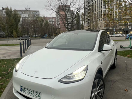 Білий Тесла Model Y, об'ємом двигуна 0 л та пробігом 36 тис. км за 29500 $, фото 1 на Automoto.ua