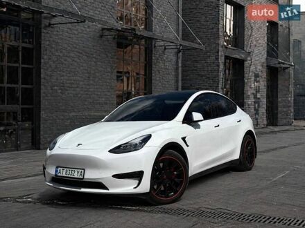 Белый Тесла Model Y, объемом двигателя 0 л и пробегом 120 тыс. км за 20900 $, фото 1 на Automoto.ua