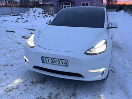 Білий Тесла Model Y, об'ємом двигуна 0 л та пробігом 97 тис. км за 28900 $, фото 1 на Automoto.ua