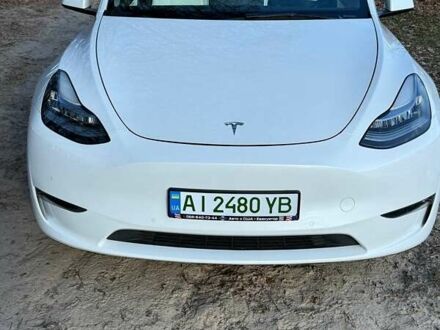 Білий Тесла Model Y, об'ємом двигуна 0 л та пробігом 88 тис. км за 27000 $, фото 1 на Automoto.ua