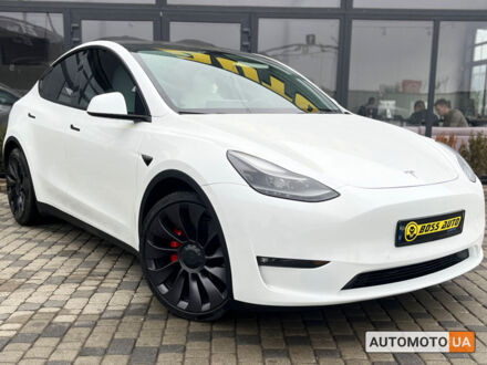 Тесла Model Y 2021 в Мукачеве на Automoto.ua Белый Тесла Model Y, объемом двигателя 82 л и пробегом 43 тыс. км за 33500 $, фото 1 на Automoto.ua