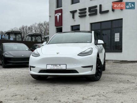 Тесла Model Y 2021 в Виннице на Automoto.ua Белый Тесла Model Y, объемом двигателя 0 л и пробегом 77 тыс. км за 24200 $, фото 1 на Automoto.ua