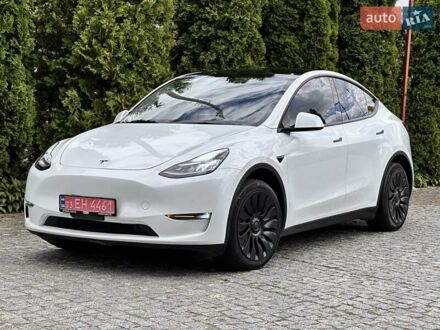 Тесла Model Y 2021 в Киеве на Automoto.ua Белый Тесла Model Y, объемом двигателя 0 л и пробегом 80 тыс. км за 22300 $, фото 1 на Automoto.ua