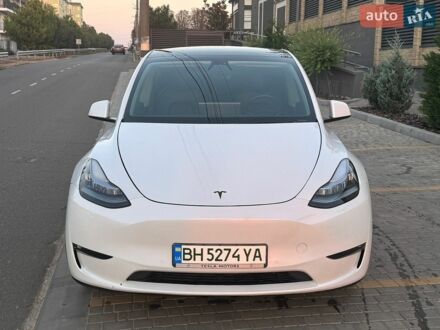 Білий Тесла Model Y, об'ємом двигуна 0 л та пробігом 108 тис. км за 21800 $, фото 1 на Automoto.ua