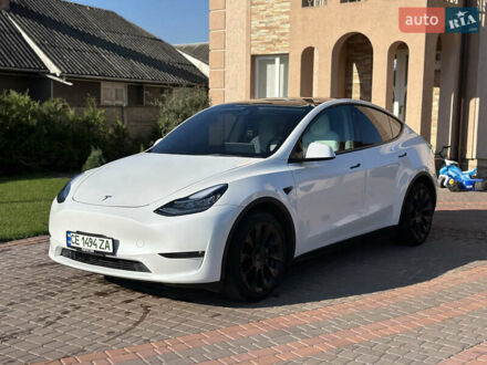Тесла Model Y 2021 у Чернівцях на Automoto.ua Білий Тесла Model Y, об'ємом двигуна 0 л та пробігом 97 тис. км за 23000 $, фото 1 на Automoto.ua