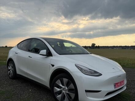 Білий Тесла Model Y, об'ємом двигуна 0 л та пробігом 144 тис. км за 19199 $, фото 1 на Automoto.ua