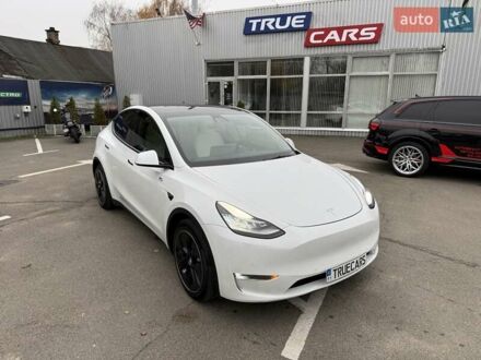 Белый Тесла Model Y, объемом двигателя 0 л и пробегом 80 тыс. км за 25500 $, фото 1 на Automoto.ua