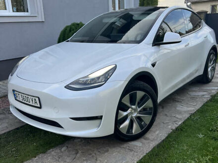 Тесла Model Y 2021 в Ивано-Франковске на Automoto.ua Белый Тесла Model Y, объемом двигателя 0 л и пробегом 58 тыс. км за 26800 $, фото 1 на Automoto.ua