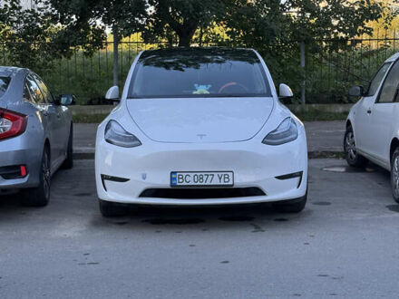 Тесла Model Y 2021 в Львове на Automoto.ua Белый Тесла Model Y, объемом двигателя 0 л и пробегом 92 тыс. км за 25200 $, фото 1 на Automoto.ua