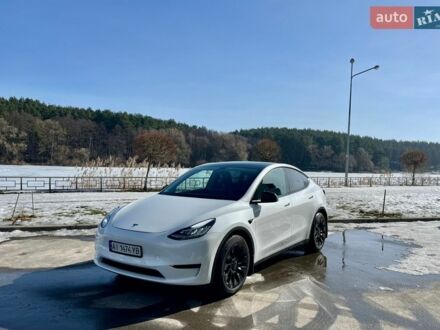 Білий Тесла Model Y, об'ємом двигуна 0 л та пробігом 69 тис. км за 26300 $, фото 1 на Automoto.ua