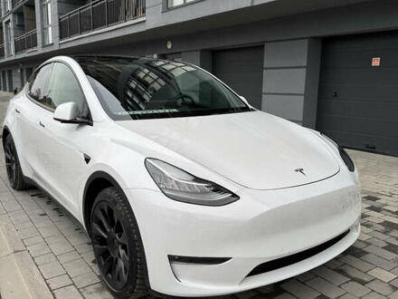 Білий Тесла Model Y, об'ємом двигуна 0 л та пробігом 116 тис. км за 26500 $, фото 1 на Automoto.ua