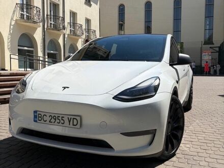 Білий Тесла Model Y, об'ємом двигуна 0 л та пробігом 122 тис. км за 22500 $, фото 1 на Automoto.ua