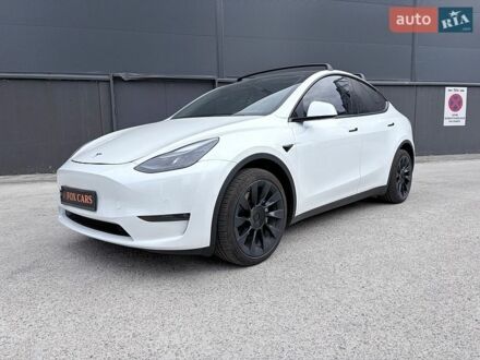 Белый Тесла Model Y, объемом двигателя 0 л и пробегом 79 тыс. км за 24800 $, фото 1 на Automoto.ua