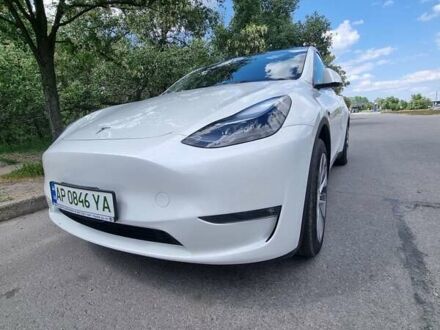 Белый Тесла Model Y, объемом двигателя 0 л и пробегом 39 тыс. км за 34500 $, фото 1 на Automoto.ua