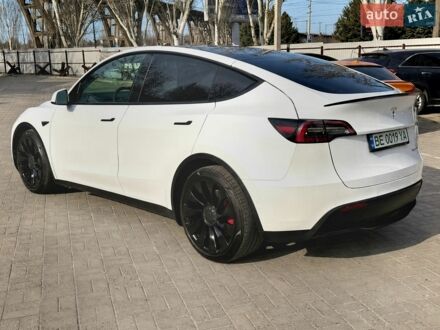 Білий Тесла Model Y, об'ємом двигуна 0 л та пробігом 39 тис. км за 16800 $, фото 1 на Automoto.ua