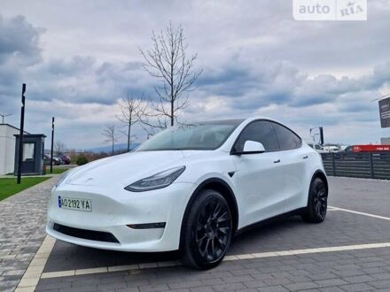 Білий Тесла Model Y, об'ємом двигуна 0 л та пробігом 36 тис. км за 35900 $, фото 1 на Automoto.ua