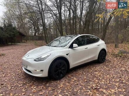 Белый Тесла Model Y, объемом двигателя 0 л и пробегом 118 тыс. км за 24500 $, фото 1 на Automoto.ua