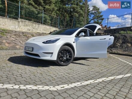 Белый Тесла Model Y, объемом двигателя 0 л и пробегом 109 тыс. км за 25000 $, фото 1 на Automoto.ua
