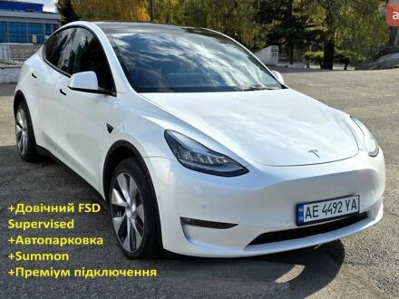 Білий Тесла Model Y, об'ємом двигуна 0 л та пробігом 115 тис. км за 23777 $, фото 1 на Automoto.ua