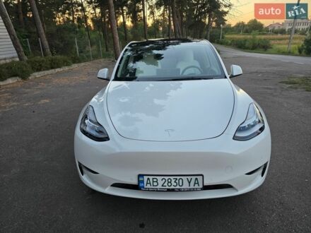 Білий Тесла Model Y, об'ємом двигуна 0 л та пробігом 60 тис. км за 25000 $, фото 1 на Automoto.ua