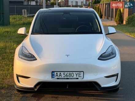 Білий Тесла Model Y, об'ємом двигуна 0 л та пробігом 137 тис. км за 23440 $, фото 1 на Automoto.ua