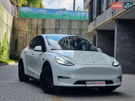 Тесла Model Y 2021 в Хмельницком на Automoto.ua Белый Тесла Model Y, объемом двигателя 0 л и пробегом 98 тыс. км за 26999 $, фото 1 на Automoto.ua