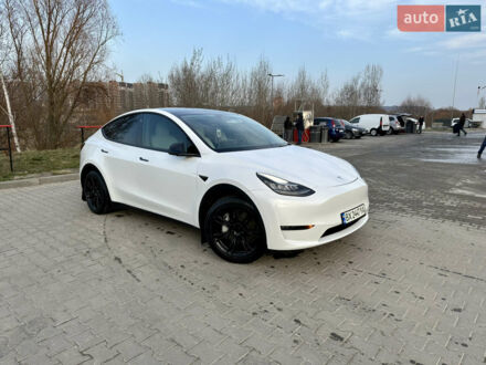 Білий Тесла Model Y, об'ємом двигуна 0 л та пробігом 61 тис. км за 29900 $, фото 1 на Automoto.ua