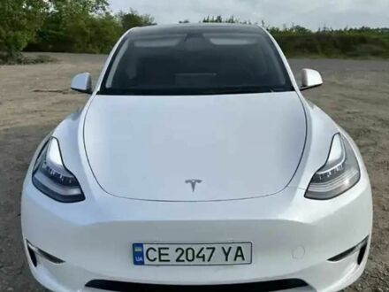 Тесла Model Y 2021 в Черновцах на Automoto.ua Белый Тесла Model Y, объемом двигателя 0 л и пробегом 113 тыс. км за 21800 $, фото 1 на Automoto.ua