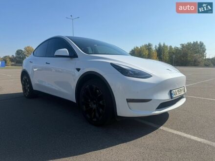 Білий Тесла Model Y, об'ємом двигуна 0 л та пробігом 83 тис. км за 22300 $, фото 1 на Automoto.ua
