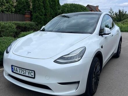 Белый Тесла Model Y, объемом двигателя 0 л и пробегом 115 тыс. км за 22500 $, фото 1 на Automoto.ua
