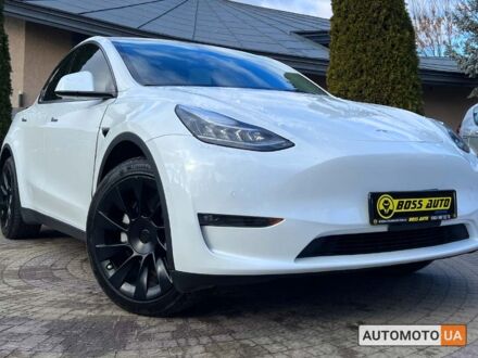 Тесла Model Y 2021 в Львове на Automoto.ua Белый Тесла Model Y, объемом двигателя 82 л и пробегом 78 тыс. км за 26900 $, фото 1 на Automoto.ua