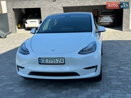 Білий Тесла Model Y, об'ємом двигуна 0 л та пробігом 60 тис. км за 25500 $, фото 1 на Automoto.ua